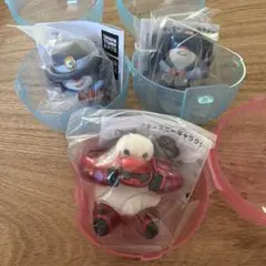 かくれんぼフィギュア　ベイマックス　ジュディ•ホップス2個