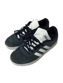 adidas ネイビー スエード スニーカー