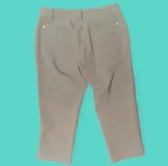 Munsingwear ベージュ クロップドパンツ