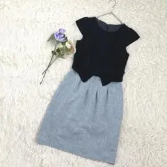 【美品】プロポーションボディドレッシング♡サイズ2／ミディ丈ワンピース　ドレス