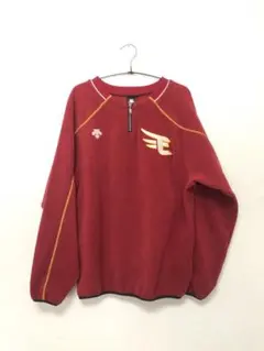 DESCENTE 楽天イーグルス フリース プルオーバー ハーフジップ M-L