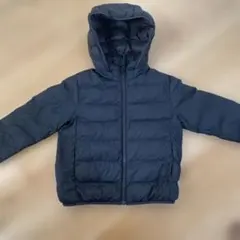 ユニクロ　ダウン　中綿　120 黒　ブラック