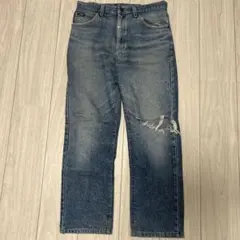 Lee ストレートデニム ブルー　アメカジ　古着