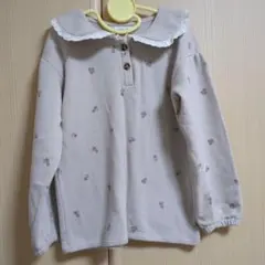 女児　襟付きトレーナー