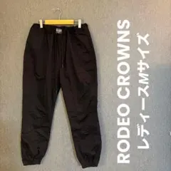 RODEO CROWNS ロデオクラウンズ ブラック 黒 ワイドパンツ M