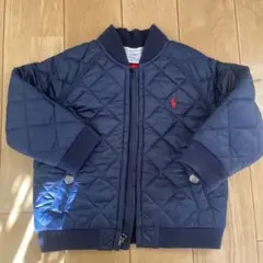 Ralph Lauren ネイビー キルティングジャケット 12M