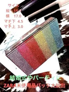 ZARA未使用品バックショルダーチェーン付 激安！