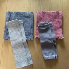 子供腹巻き、レッグウォーマー　4点セット