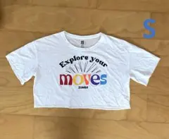 ZUMBA ズンバ　クロップドTシャツ　S 未使用