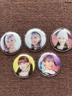 NiziUマユカ 缶バッジ5個セット