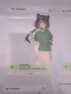 新品　戌亥とこ　にじさんじ　にじフェス　SNS風ランダムクリアカード