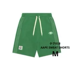 タグ付き スウェットパンツ ジャージ AAPE SWEAT SHORTS メンズのサムネイル