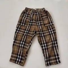 pairmanon チェック柄 ロングパンツ 100cmのサムネイル