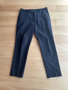【感動パンツ‼️】UNIQLO メンズ スラックス ブラック 黒色 ユニクロ XLのサムネイル