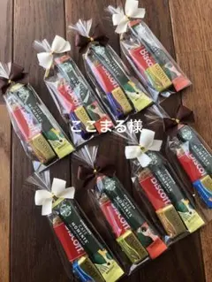 スタバゴディバ詰め合わせプチギフト　thank you 退職異動引越し卒業