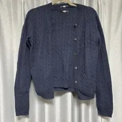 UNIQLO ケーブルクルーネックセーター、カーディガン