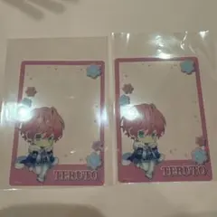 Knight A - 騎士A ナイトXてるとくんデフォクリアカード2枚