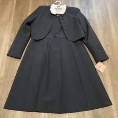 ジャケット付きドレス 150cm 紺色