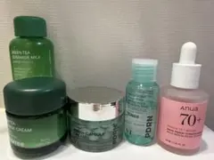 韓国コスメ スキンケア 5点まとめ売り イニスフリー、アヌア