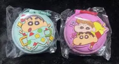 クレヨンしんちゃん ポーチ 小型 カラビナ付きポーチ ひまわり しんのすけ2個