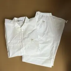 DUNLOP ゴルフレインウェア上下セット Mサイズ ホワイト