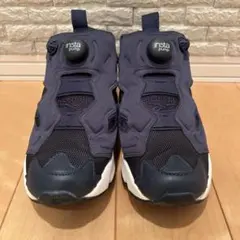 美品⭐︎ Reebok インスタポンプ フューリー ネイビー　22〜22.5㎝