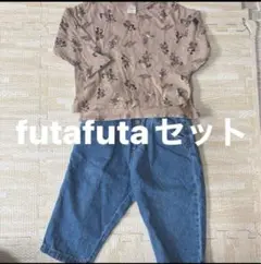 Disney＊futafuta長袖Tシャツ&ズボンセット