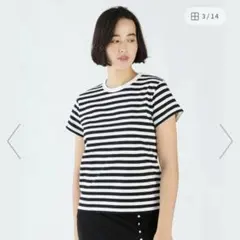 agnès b. アニエスベー　ボーダーＴ　半袖