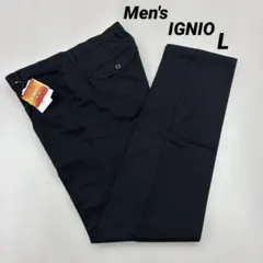 【新品未使用品】IGNIO メンズ ゴルフパンツ ブラック L