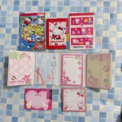 サンリオ　ハローキティ　メモ　ミニレター　6点セット