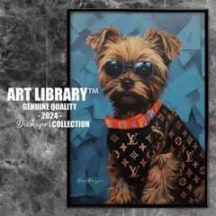 犬 Louis Vuitton アートポスター TGHMH113