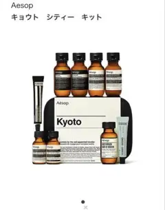 新品 イソップ Aesop シカゴ シティー キット トラベルセット 巾着付き