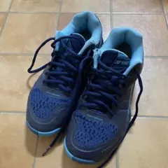 ヨネックス　テニスシューズ　25.5 ブルー