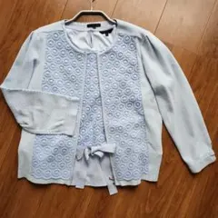 TO BE CHIC 水色アンサンブル40のサムネイル