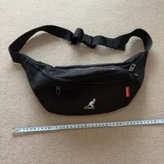KANGOL ボディバッグ ウエストポーチ ブラックのサムネイル
