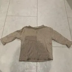 anggo ドット柄 長袖カットソー XS