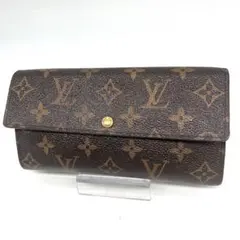 【極美品】ルイヴィトン ブラウン 長財布 ポルトフォイユ・サラ M61734
