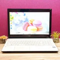 高性能i7 SSD512GB コンパクト テンキー DVD ノートパソコン 白 - メルカリ