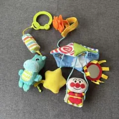 べビラボ アンパンマンとおでかけ！2wayメリー（アンパンマン）とかばさんラトル