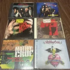 Mötley Crüe 6枚　CDまとめ売り