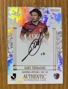 2014NIKE鹿島アントラーズ 柴崎岳サイン入りオーセンティックユニフォーム 鹿島アントラーズ 柴崎岳 ユニフォーム Lサイズ 鹿島アントラーズ