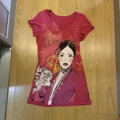 Christian Audigier レディースL Tシャツのサムネイル