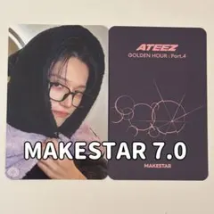 【MAKESTAR 7.0】ATEEZ ウヨン GH4 トレカ