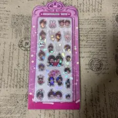 毎日発送 匿名配送 即購入OK アクリルシール　モンチッチ　オーロラ　ラメ　ホロ