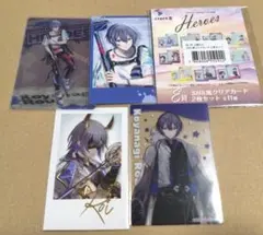 小柳ロウ チェキ クリアカード にじさんじスナック 1周年 海の家