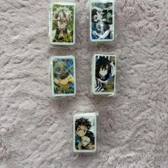 鬼滅の刃 消しゴム5個セット