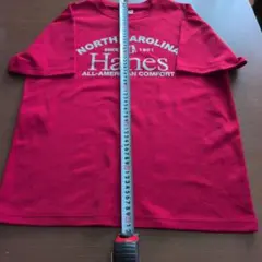 Hanes ノースカロライナ プリントTシャツ レッドのサムネイル