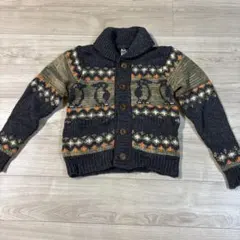 CHUMS カウチンニットカーディガン　レディースM