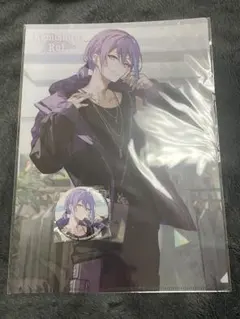 プロセカ ZOZOTOWN 神代類 クリアファイル 缶バッジ セット