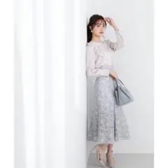 プロポーション ボディドレッシング オパールマーメイドレーススカート PS